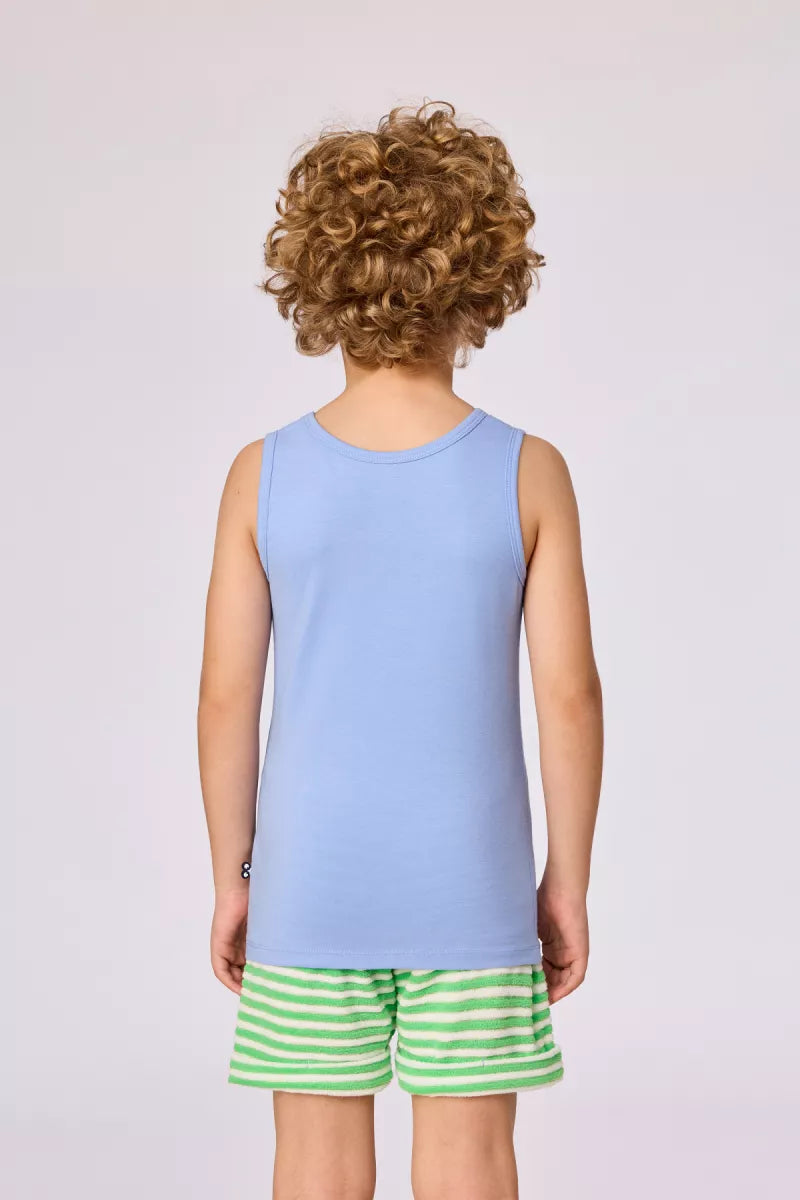 Woody Singlet - Blauw
