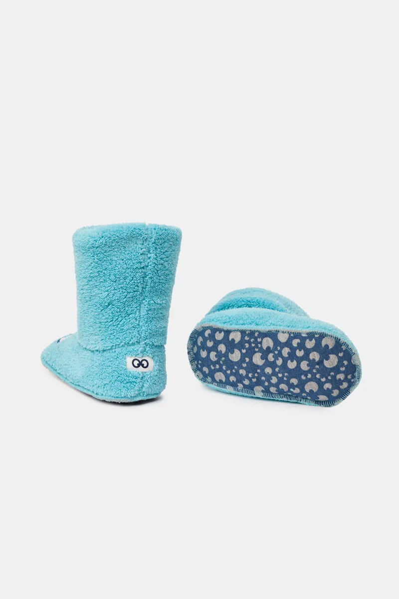 Woody Pantoffels - Blauw