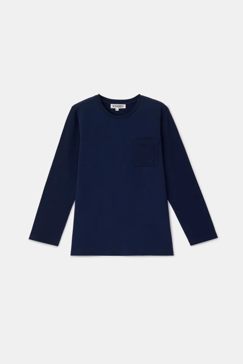 Woody Pyjama - Donkerblauw/ruit