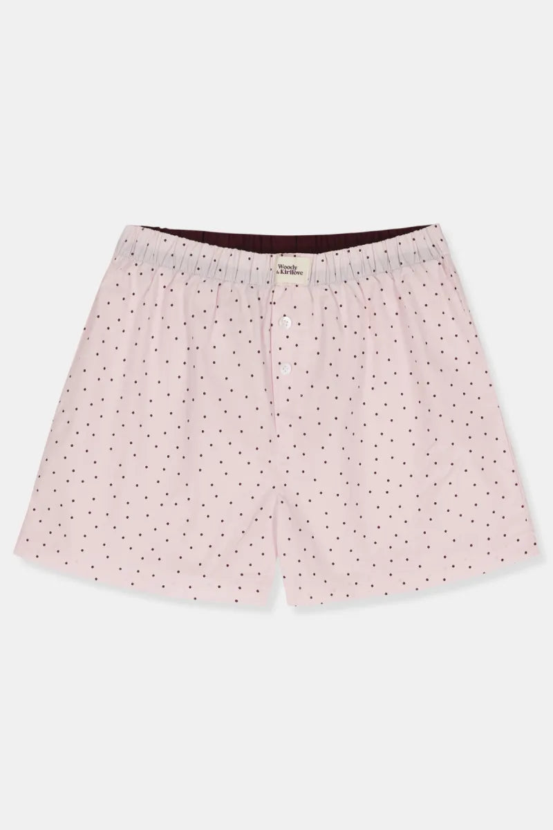 Woody Kirilove - Roze boxershort van katoen