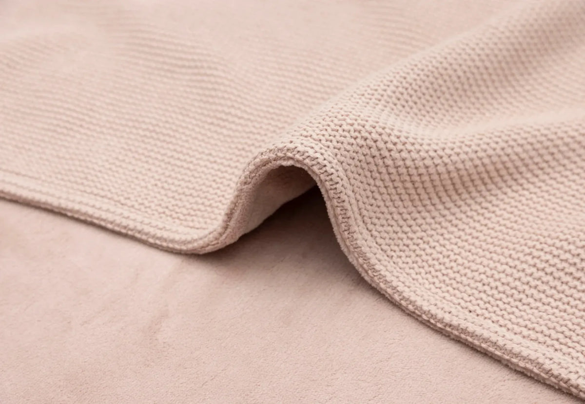 Jollein Wiegdekentje - Wild rose/fleece