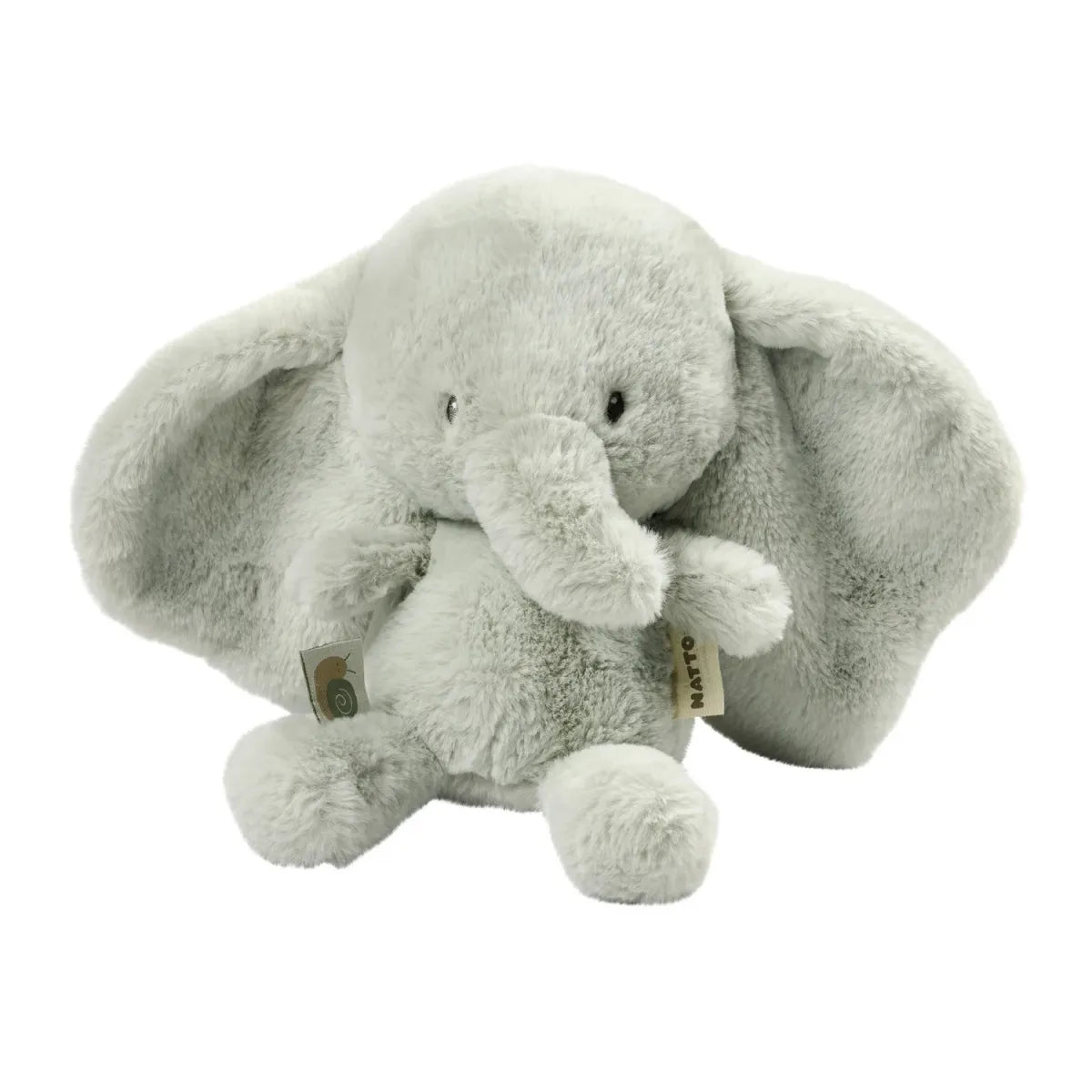 Nattou Knuffel - Olifant/Groen