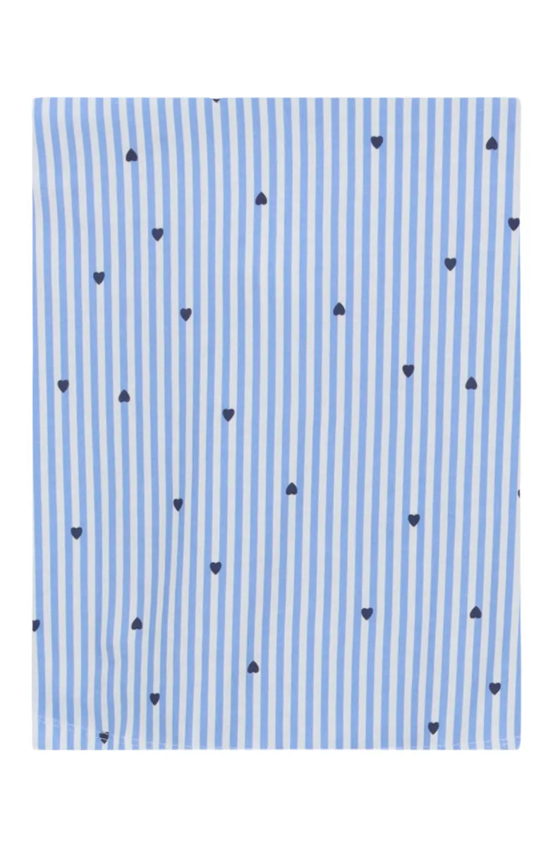 Ringella Nachtkleedje - Blauwe streep/hartjes