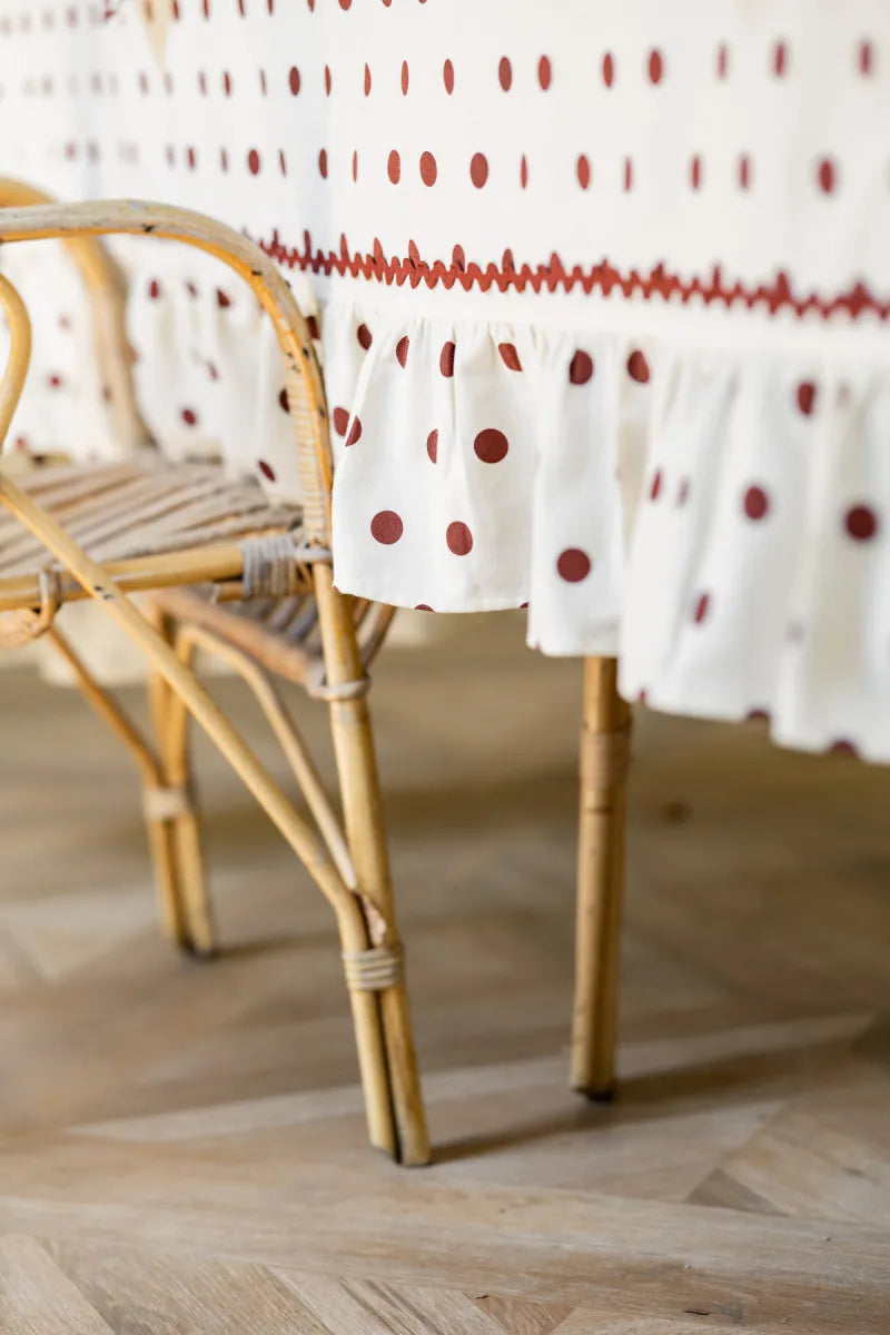 Maison Dinette Tafellaken - Bruine bolletjes