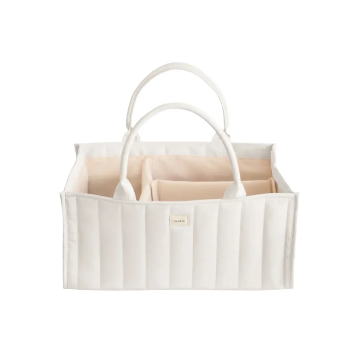 Mushie Diaper caddy - Ivory