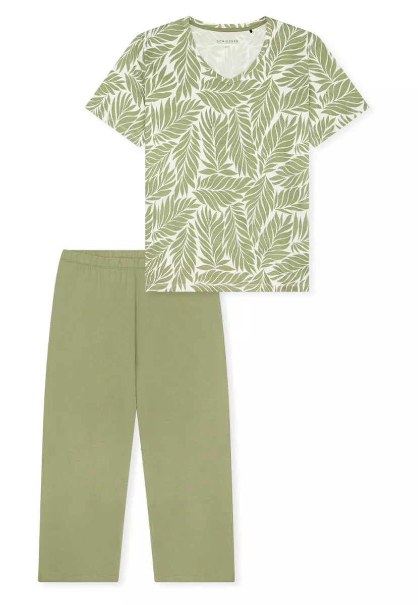 Schiesser Pyjama - Olive