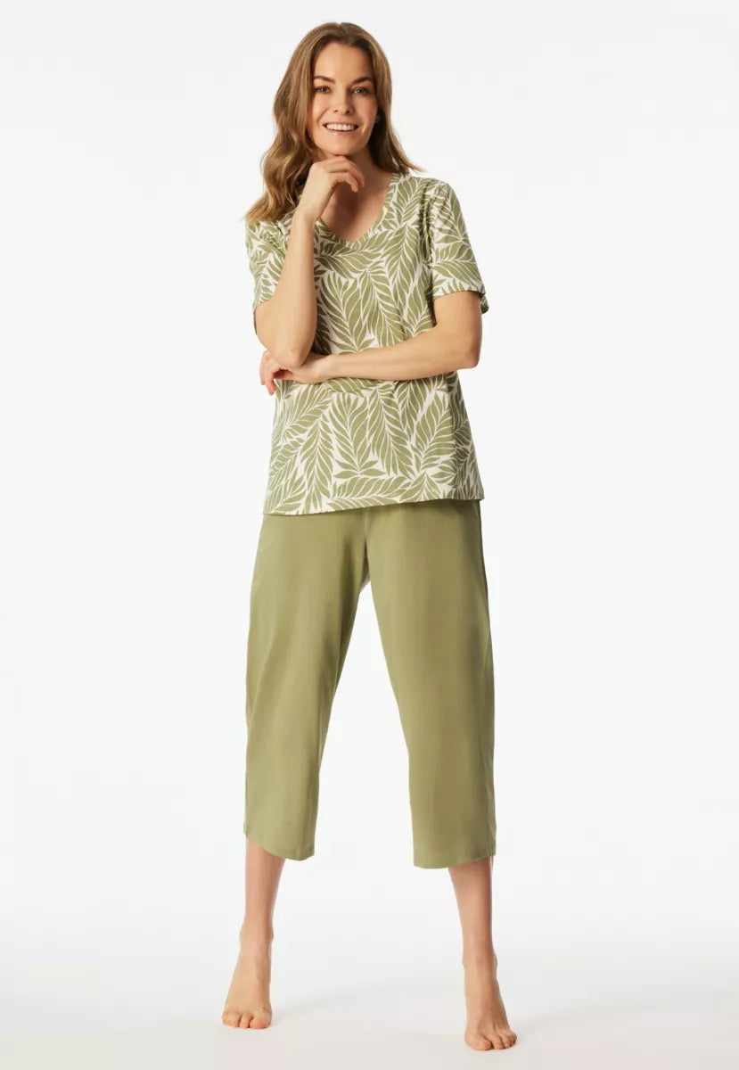 Schiesser Pyjama - Olive