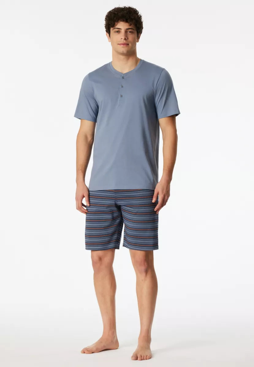 Schiesser Pyjama - Blue