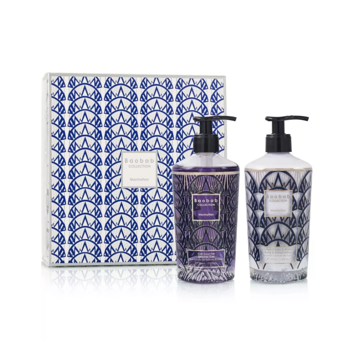 Baobab Giftbox hand- en bodylotion + douchegel - Manhattan