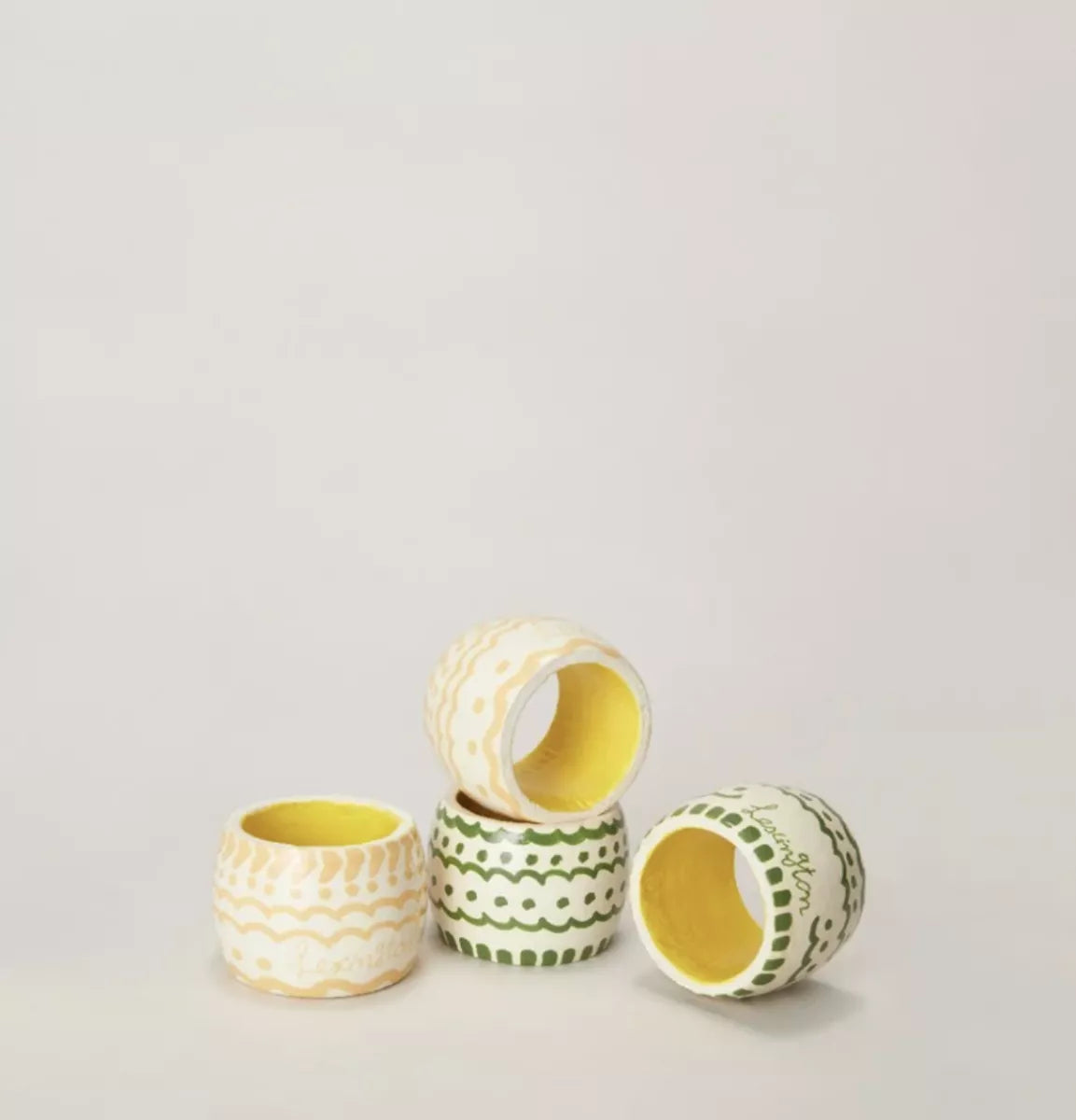 Lexington Servetringen (set van 4)