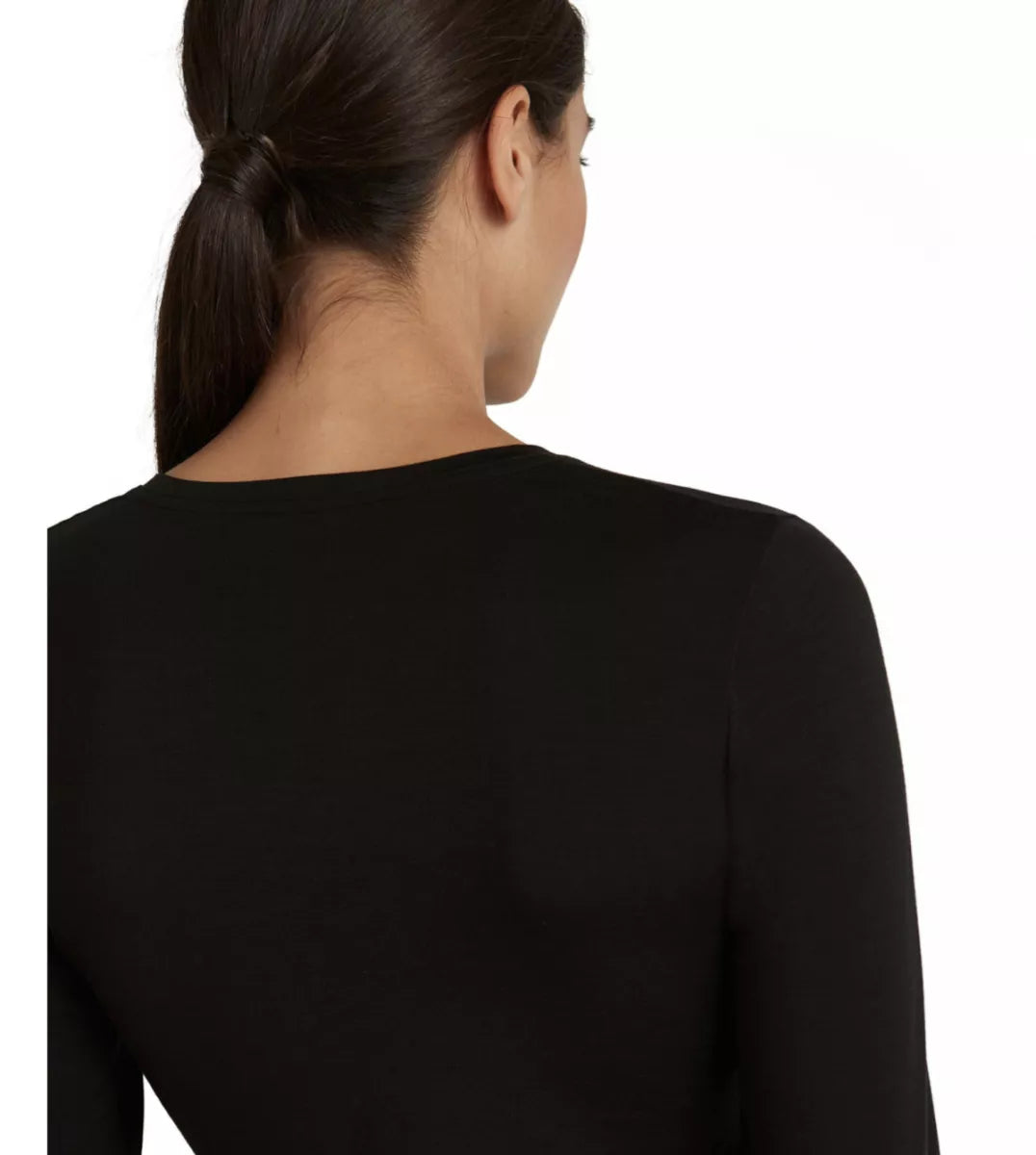 Falke T-shirt lange mouw Merinowol Lyocell