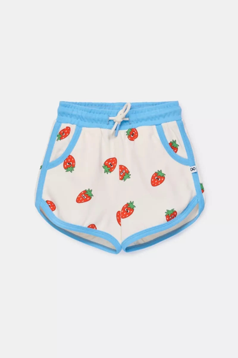 Woody Loungewear - Aardbei (tshirt + short)