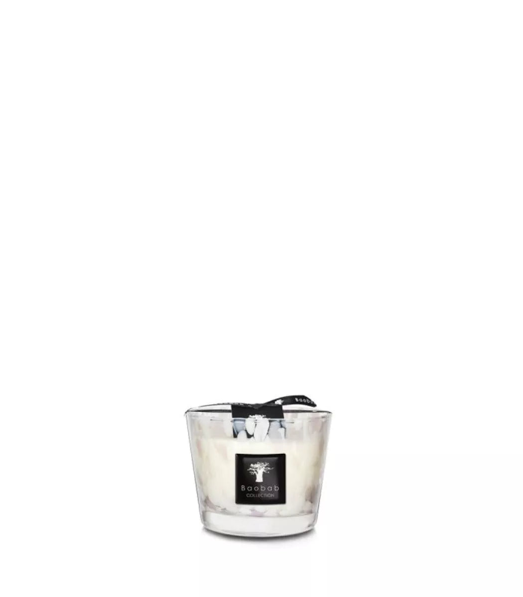 Baobab Geurkaars - White Pearls