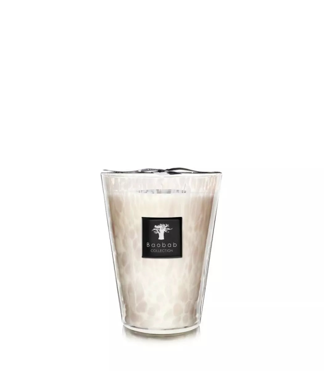 Baobab Geurkaars - White Pearls