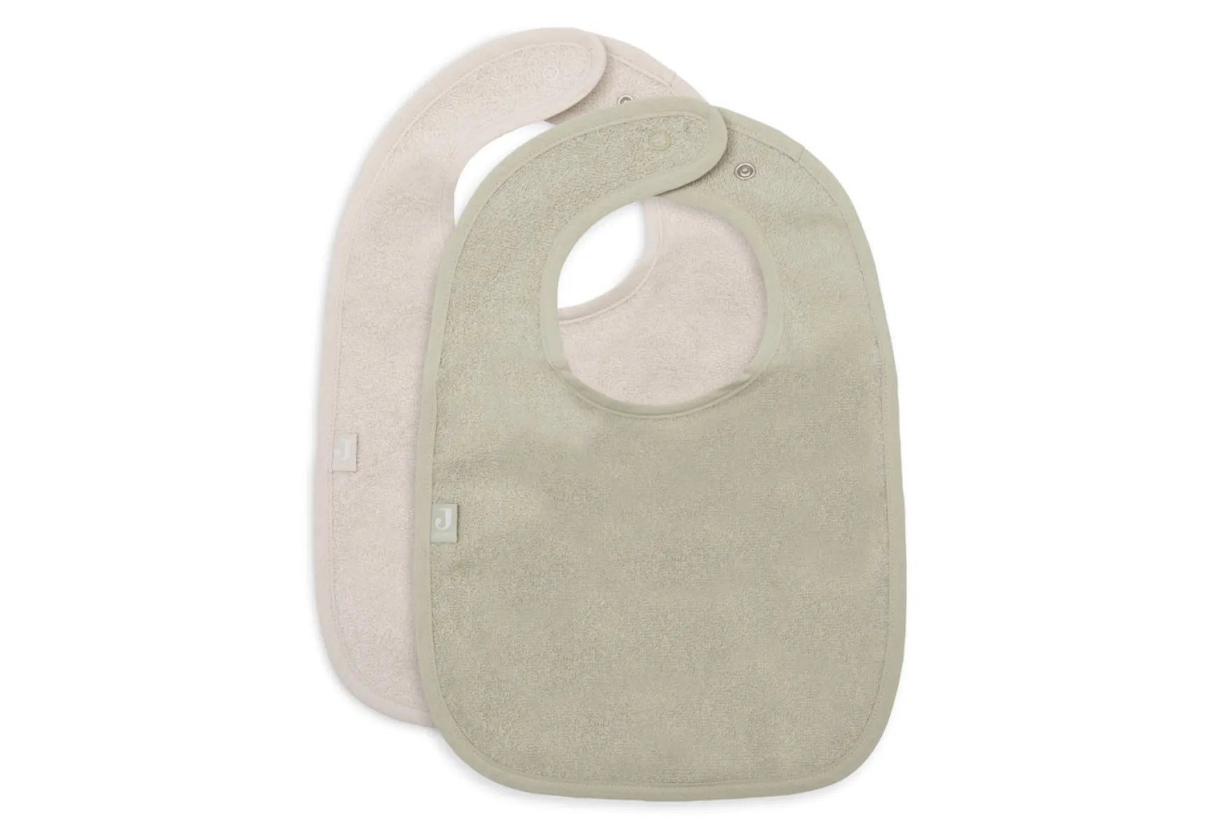 Jollein Slabbetjes badstof - Soft matcha/sand