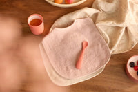 Jollein Slabbetjes badstof - Silk rose/sand