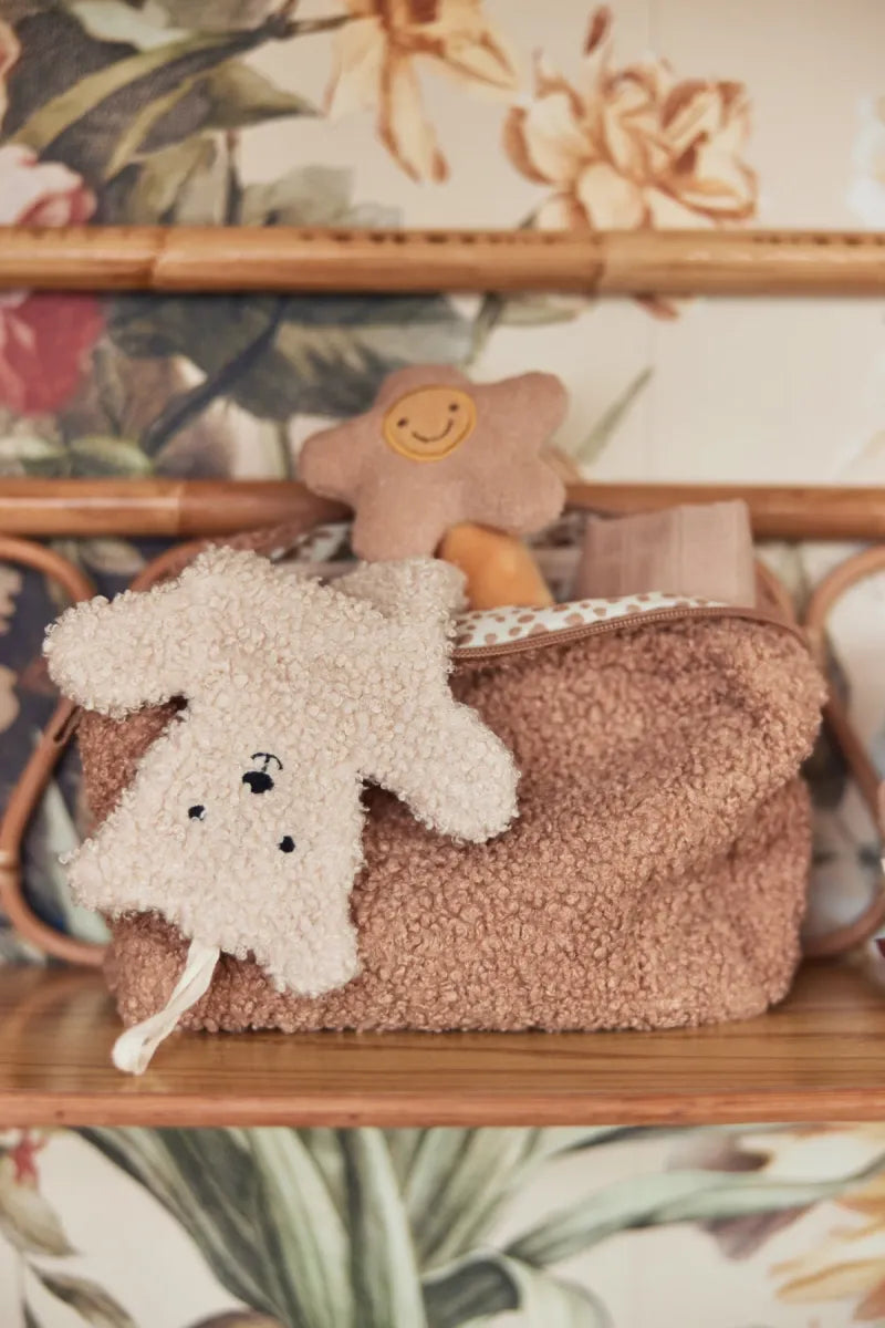 Jollein Speendoekje - Teddy bear naturel