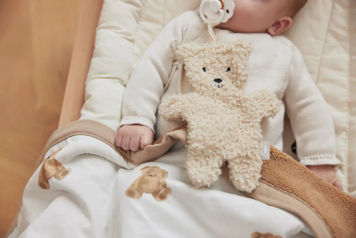 Jollein Speendoekje - Teddy bear naturel
