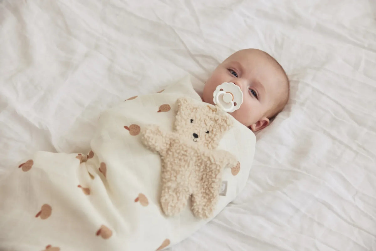 Jollein Speendoekje - Teddy bear naturel