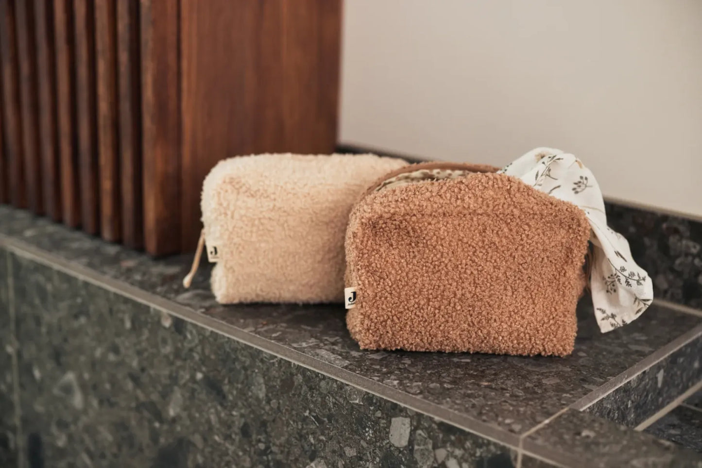 Jollein Etui boucle - Naturel
