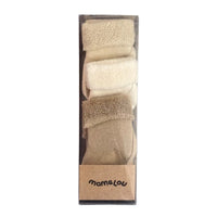 Mushie 3 paar sokken - Neutrals