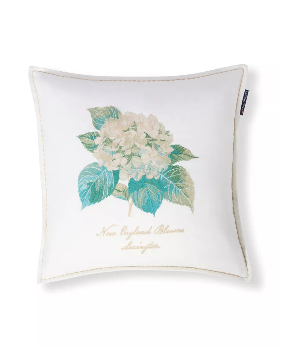 Lexington Sierkussen - Geborduurde bloem