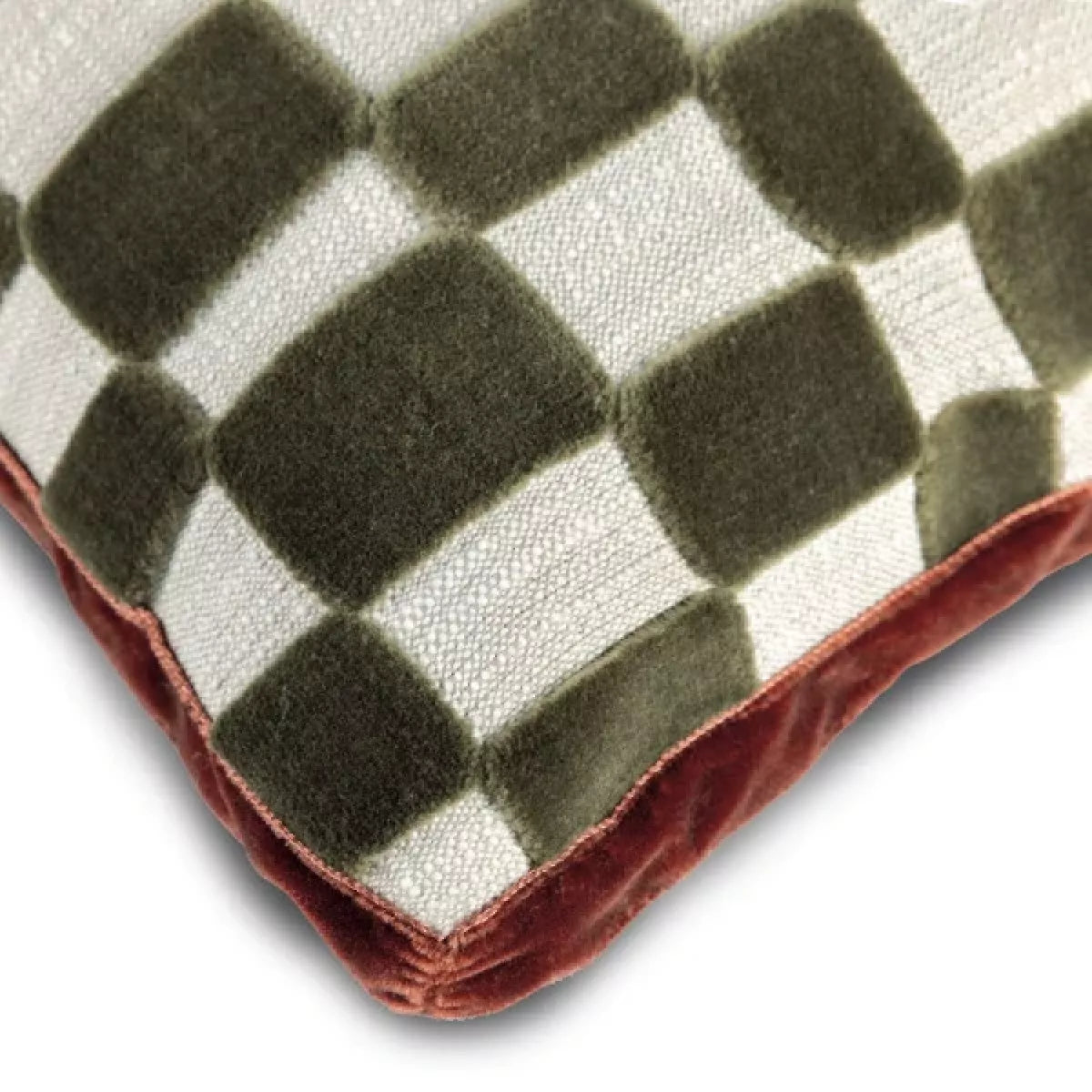 Casamance Sierkussen - Modulor kaki