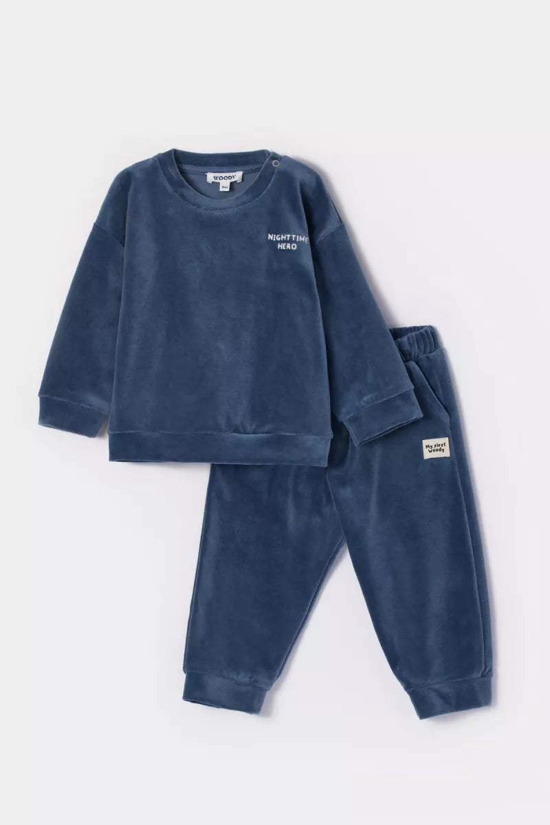 Woody Pyjama fluweel