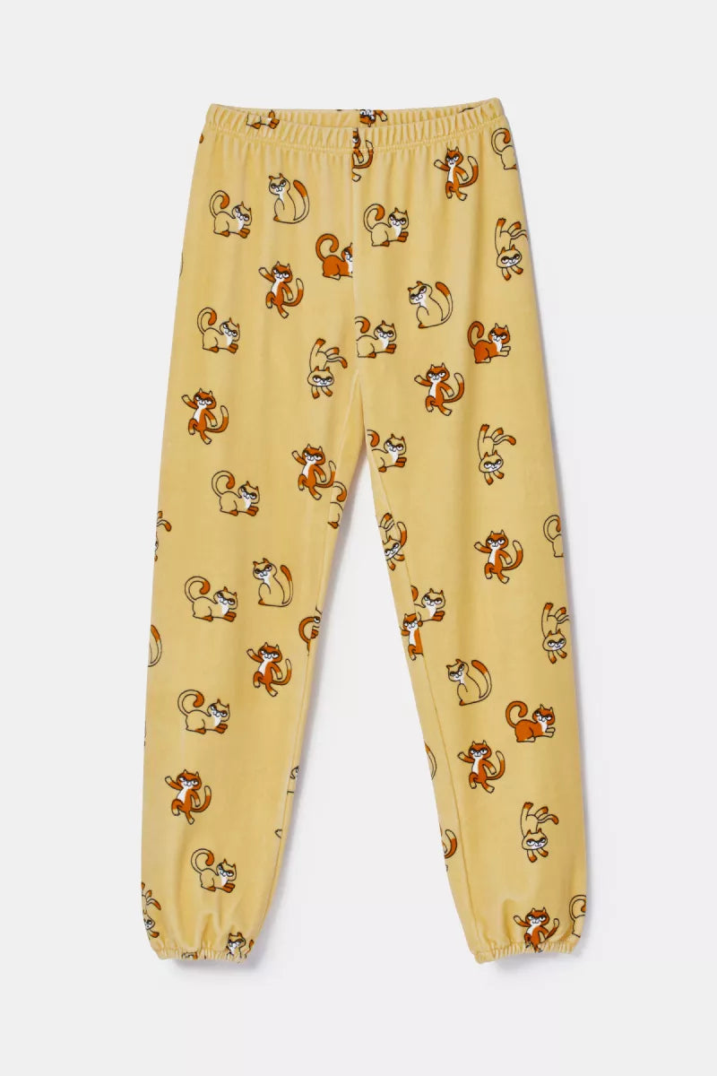 Woody Pyjama fluweel