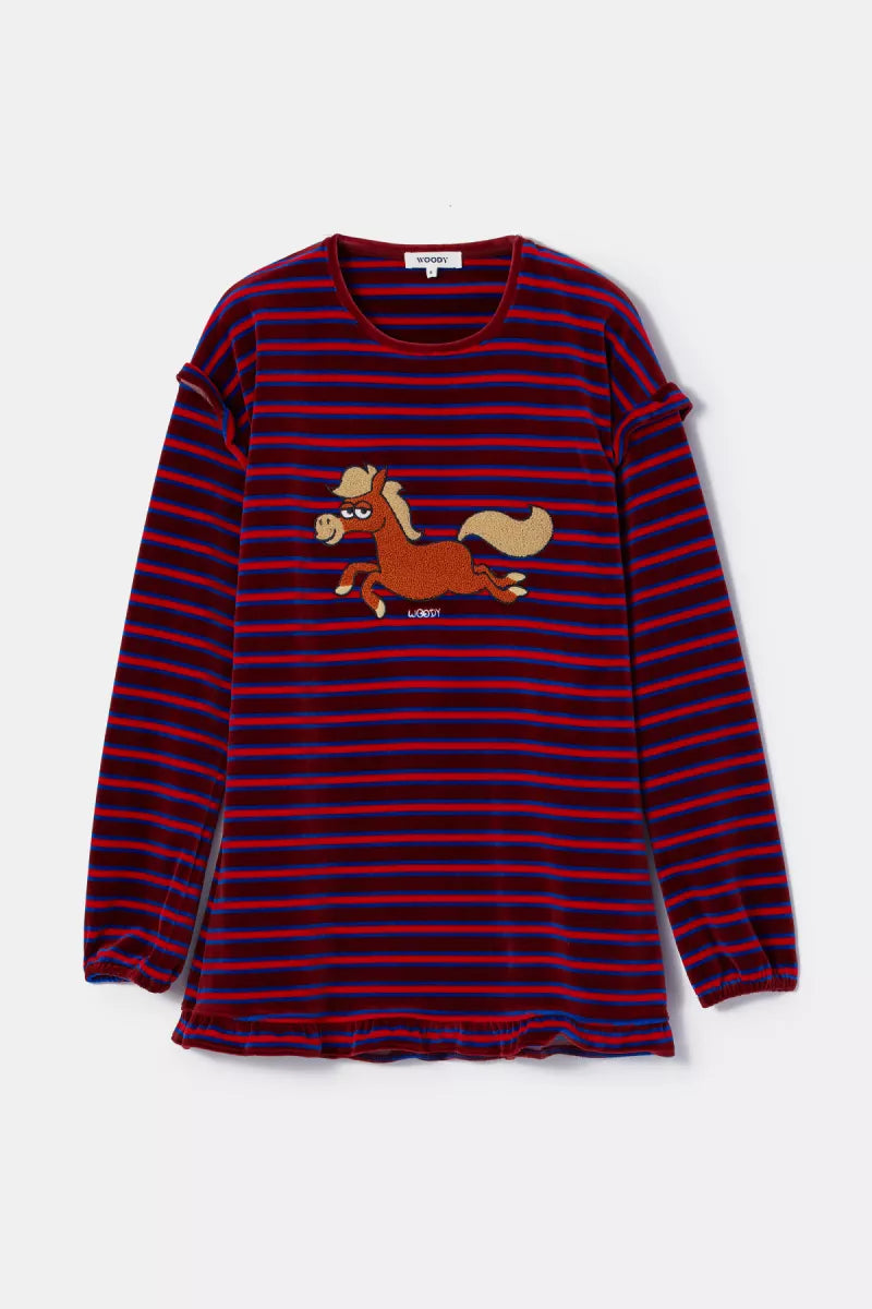 Woody Pyjama fluweel