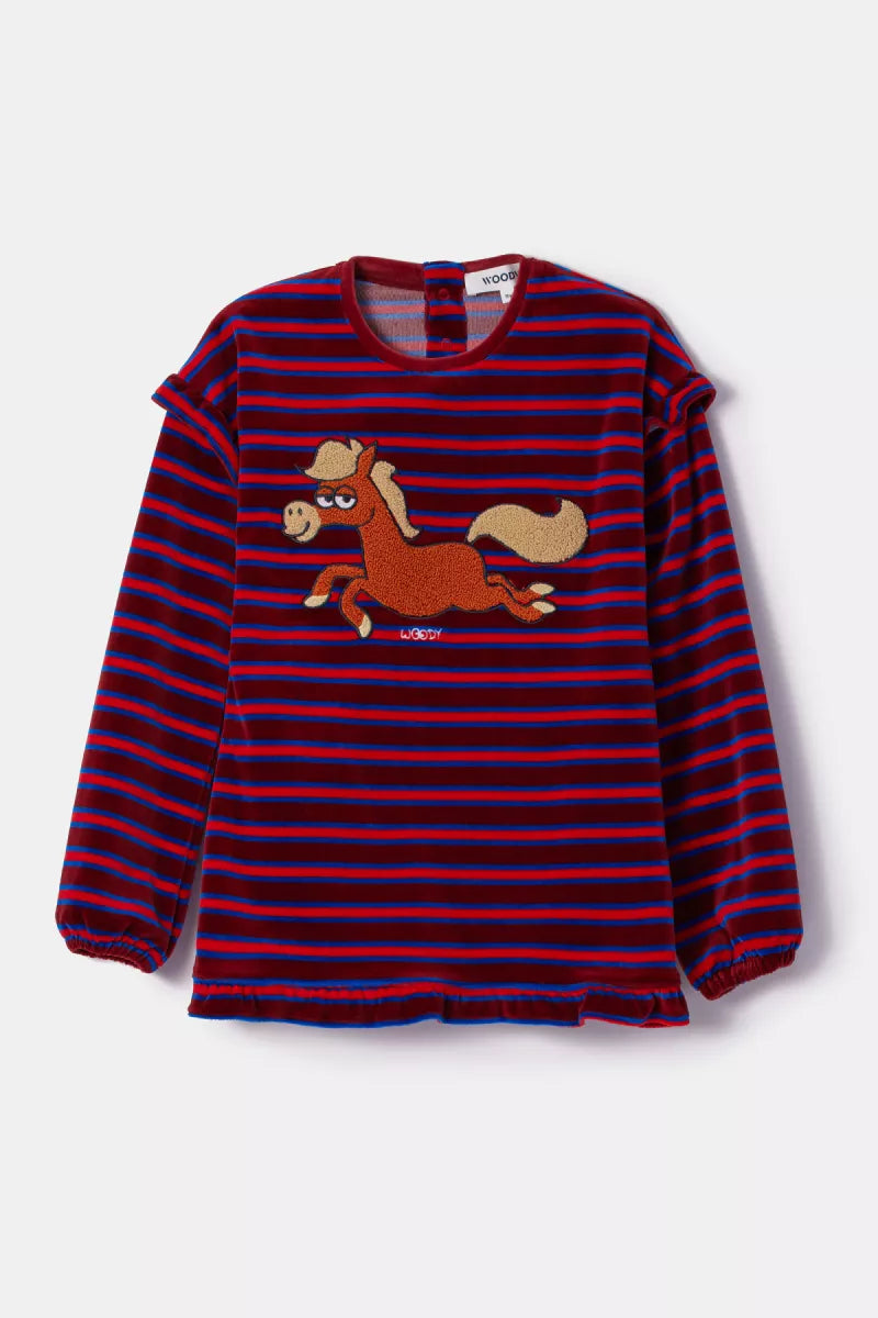 Woody Pyjama fluweel