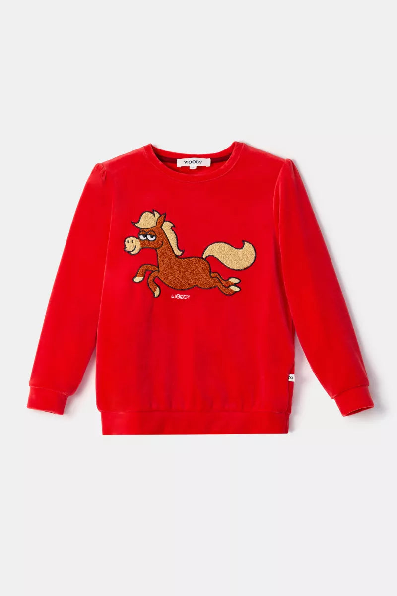 Woody Pyjama fluweel
