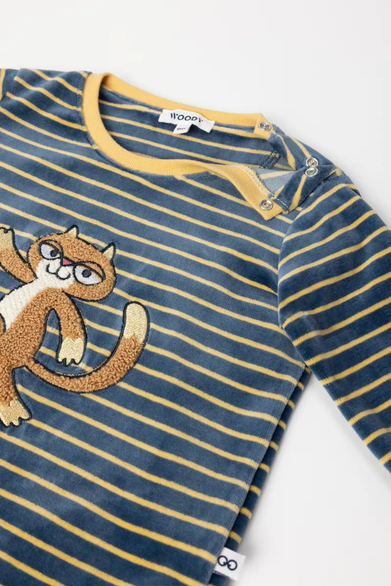 Woody Pyjama fluweel