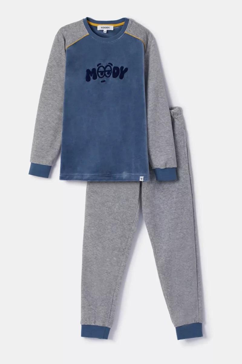 Woody Pyjama fluweel