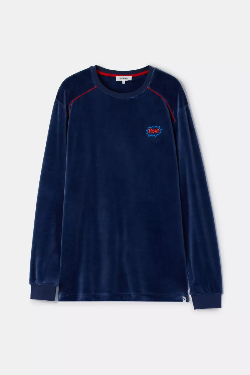 Woody Pyjama fluweel