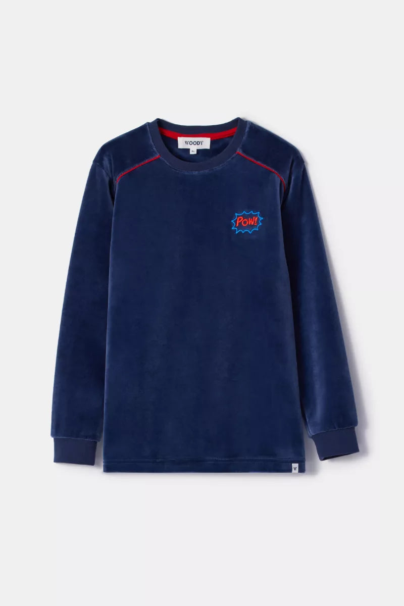 Woody Pyjama fluweel