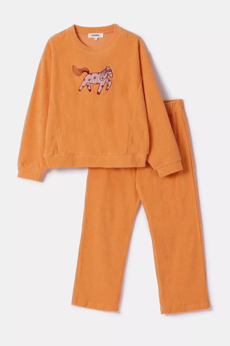 Woody Pyjama fluweel