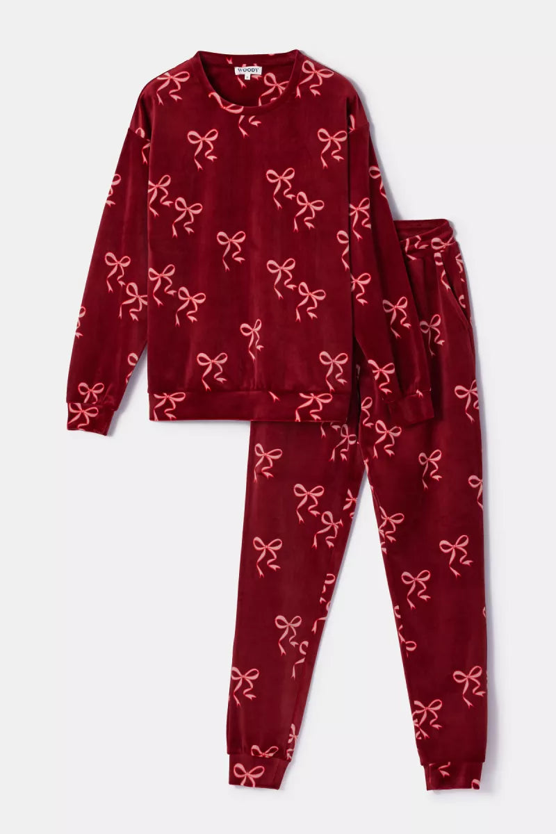 Woody Pyjama fluweel