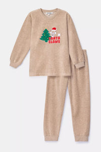 Woody Pyjama fluweel Kerst