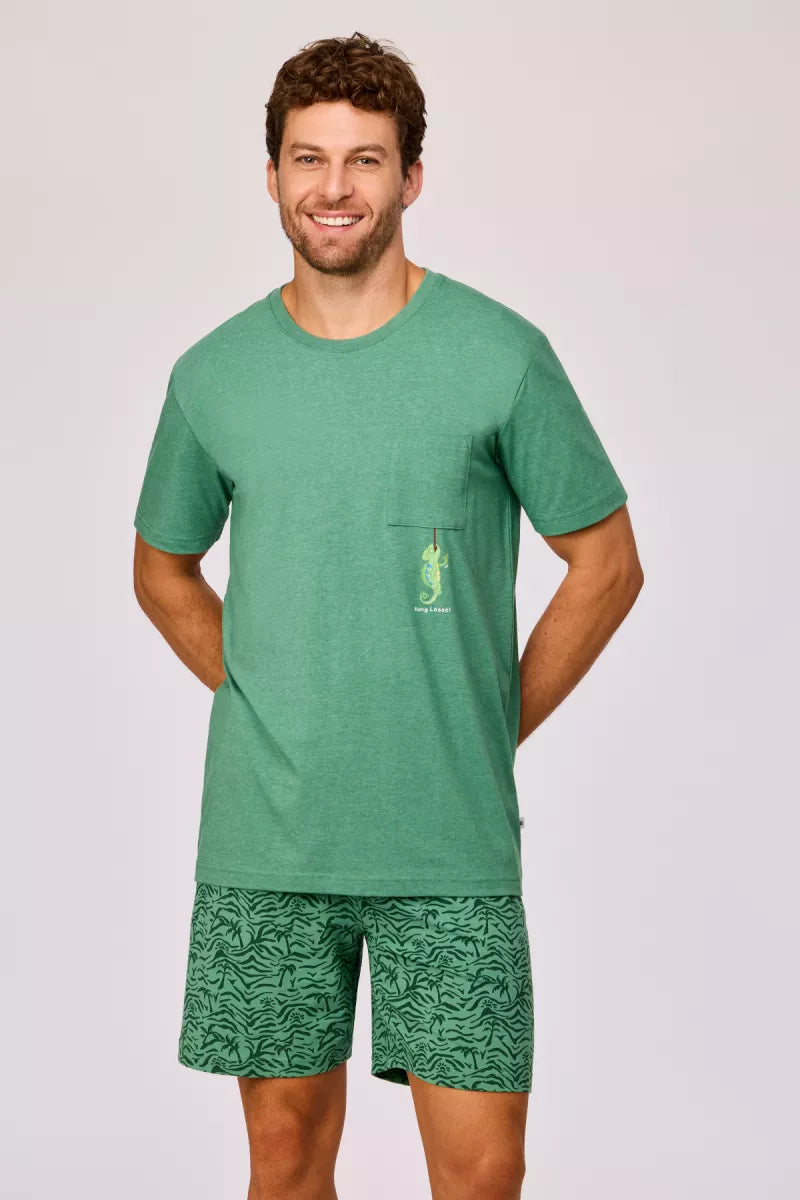 Woody Pyjama - Green