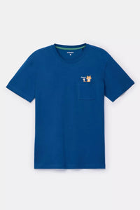 Woody Pyjama - Donkerblauw