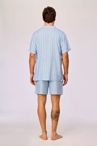 Woody Pyjama - Stripes Blue