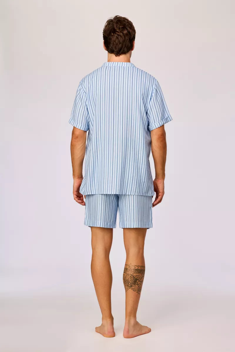 Woody Pyjama - Stripes Blue