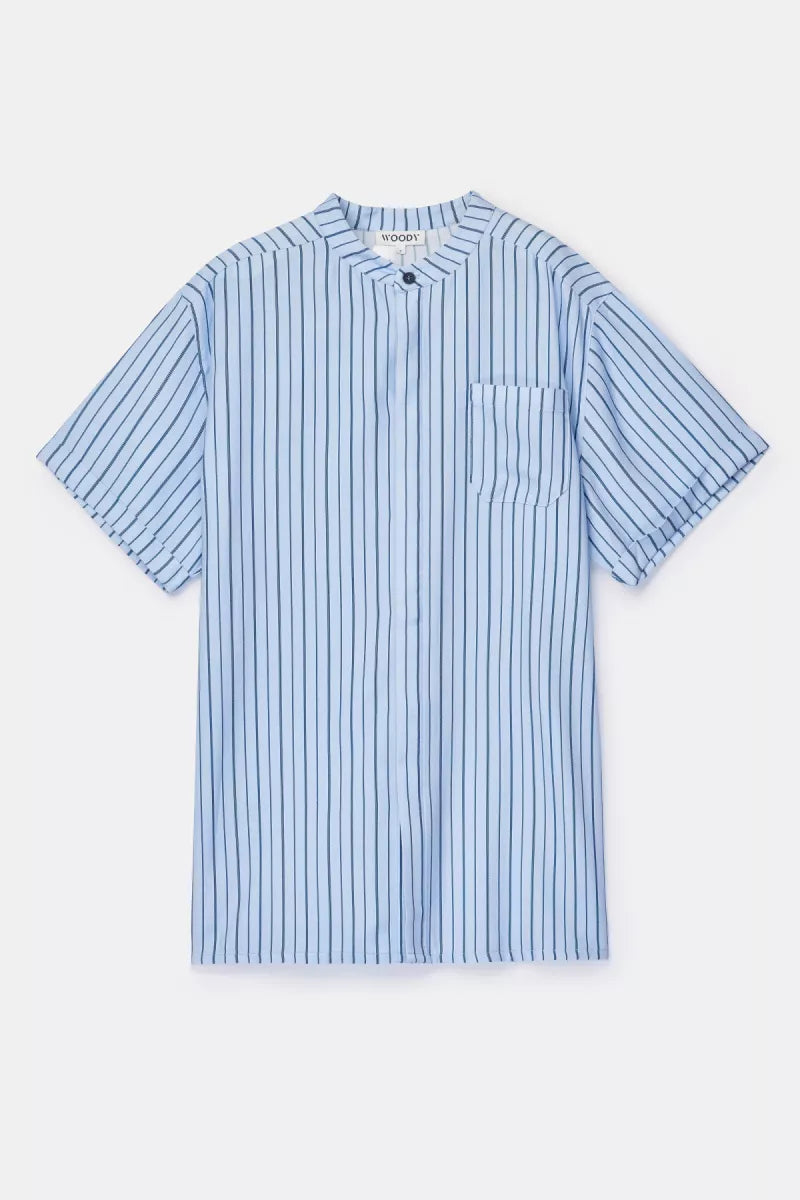 Woody Pyjama - Stripes Blue