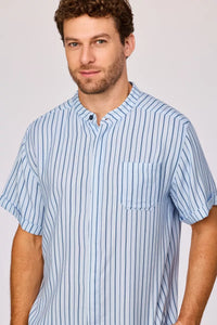 Woody Pyjama - Stripes Blue