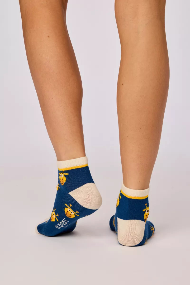 Woody 2 paar kousen - Giraf