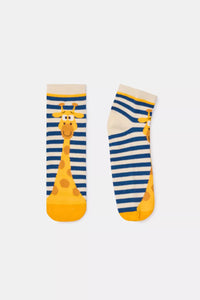 Woody 2 paar kousen - Giraf