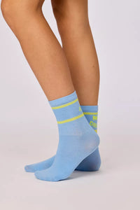 Woody Sokken - Blue/Green (2 paar)