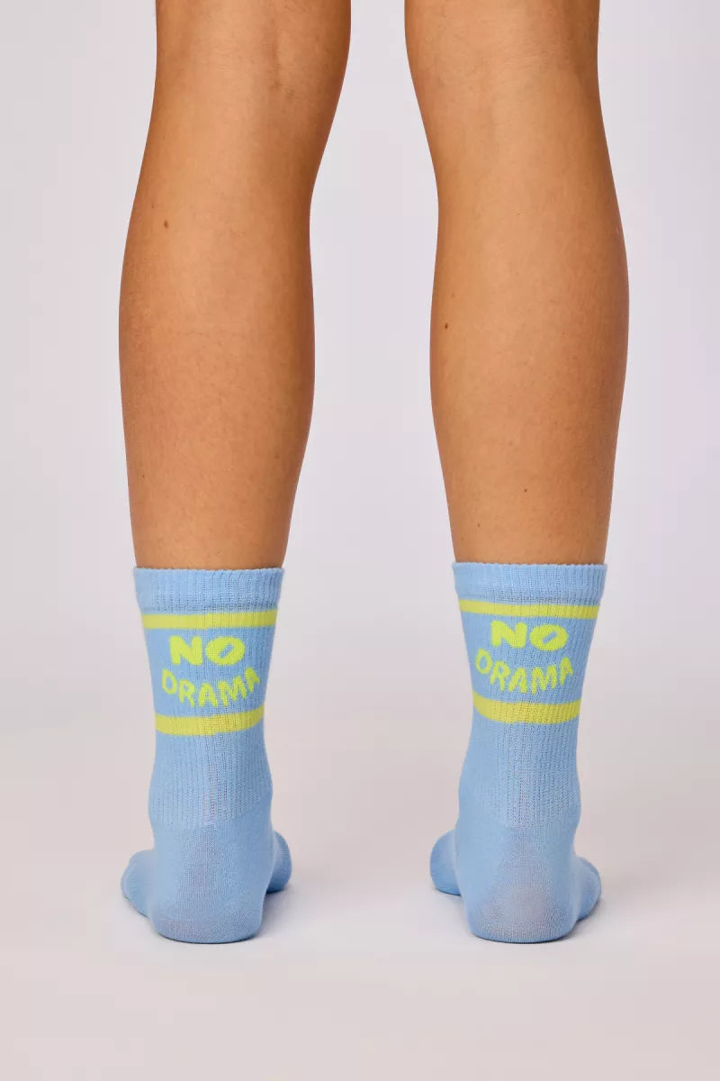 Woody Sokken - Blue/Green (2 paar)