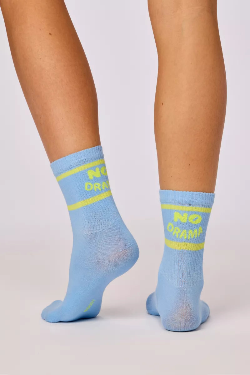 Woody Sokken - Blue/Green (2 paar)